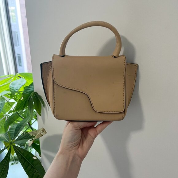 ATP Atelier Montalcino Beige Mini Handbag - Picture 1 of 6